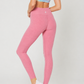 Trophy Yoga All Tied Up leggings, made in USA, featuring a stylish tied waistband detail