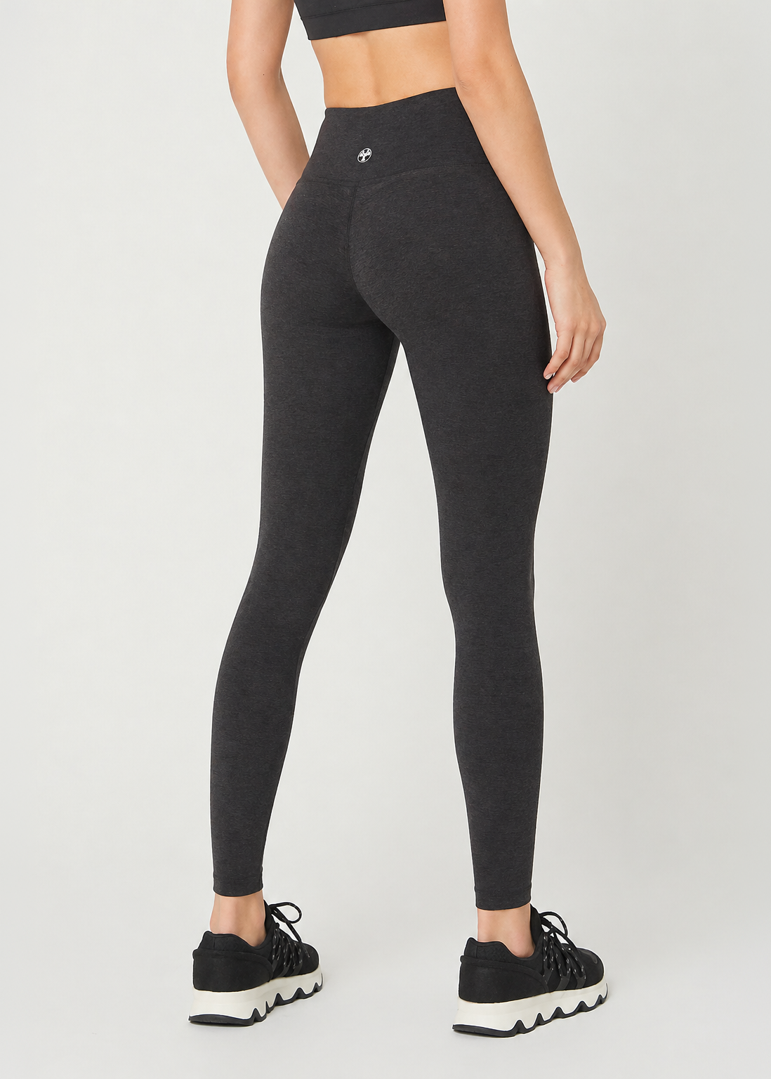 Trophy Yoga All Tied Up leggings, Made in USA, featuring a sleek fitted design