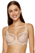 Gorteks Egerie Half Padded Embroidered Bra-0