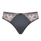 Samanta Eliza Graphite Embroidered Brazilian Panty-2