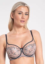 Sheer Mesh Balconette Bra Samanta Eliza-0
