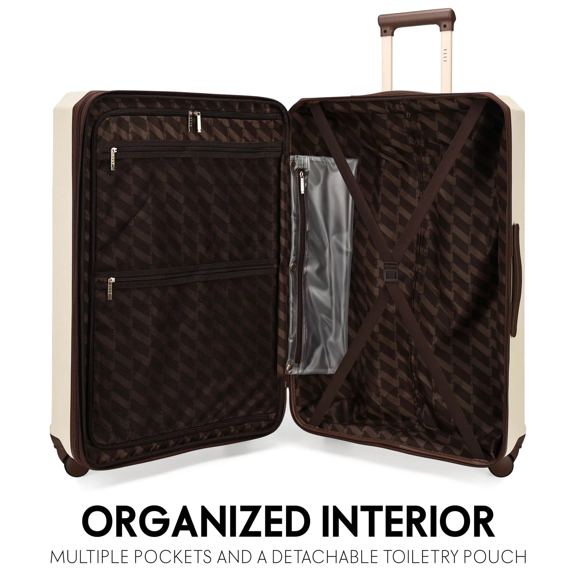 Luxe Journey 3 Piece Expandable Retro Luggage Set-2