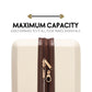 Luxe Journey 3 Piece Expandable Retro Luggage Set-3