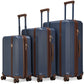 Luxe Journey 3 Piece Expandable Retro Luggage Set-6