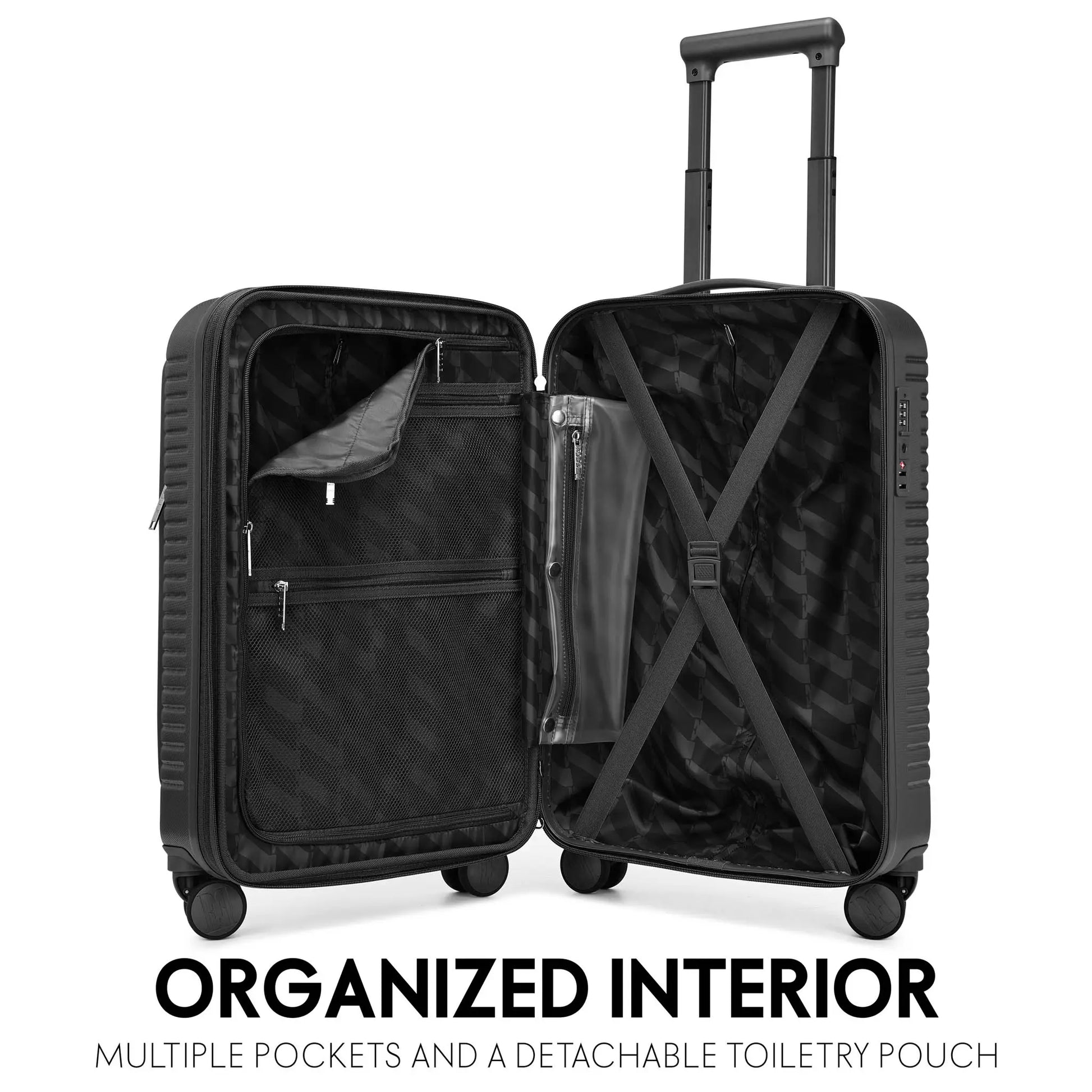 Escape 20" Expandable Laptop Carry-on Suitcase-3