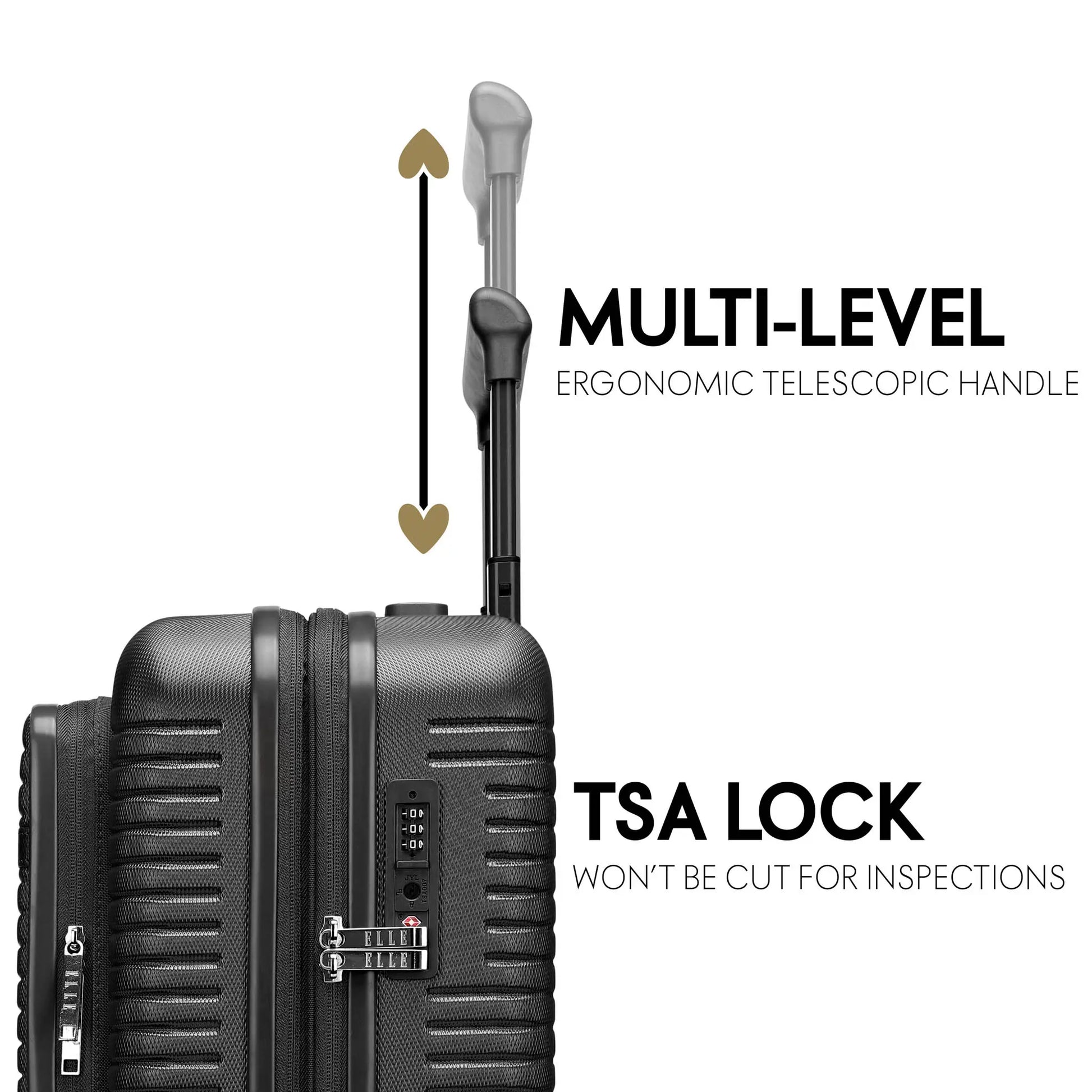 Escape 20" Expandable Laptop Carry-on Suitcase-4