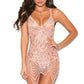 Embroidered Lace Chemise
