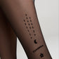Fantasy Tights Conte Euphoria - Voluminous Flock Pattern
