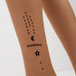 Fantasy Tights Conte Euphoria - Voluminous Flock Pattern
