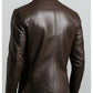 Edward Leather Brown Jacket - Men Leather Jacket Brown