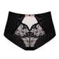 Semi Sheer High Waist Panty Eir Black-2