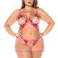 Mapale Wild Flower Ultra Sheer Enchanting Babydoll-3