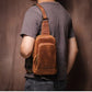 Erling Leather Sling Bag | Crossbody Leather Pack-4