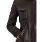 Evelyn Leather Brown Jacket – Women’s Leather Jacket in Brown