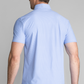 Event Polo Windowpane // Blue Puppytooth