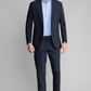 Event Polo Windowpane // Blue Puppytooth
