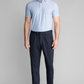 Event Polo Windowpane // Blue Grey