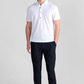 Event Polo Contrast // White Blue