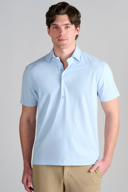 Event Polo Solid // Powder Blue