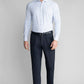 The Event Shirt Windowpane // Blue Purple
