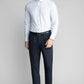 The Event Shirt Windowpane // Light Blue Grid