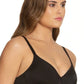 Dominique Lena Black Everyday Hidden Underwire Seamless Lace Minimizer-0