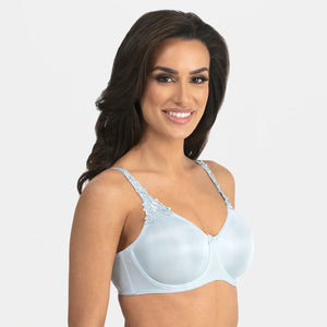 Dominique Mystique Stone Blue Seamless Minimizer Bra-0