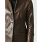 Evie Leather Brown Jacket - Women Leather Jacket Brown