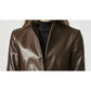 Evie Leather Brown Jacket - Women Leather Jacket Brown
