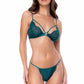 Eyelash Lace Bralette & String Thong Panty Mapale Bella-0