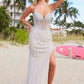 Nox Anabel F1569 Fully Beaded Strapless Design Gown