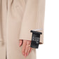 Margaret Premium Lana Wool Cashmere Coat in Royal Creme