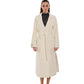 Estelle Classic Cashmere Wool Blend Overcoat in Ivory