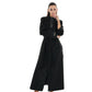 Aria Cashmere Blend Coat in Black