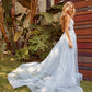 Nox Anabel F485 Lace and Beads Mermaid Gown Chiffon Overskirt