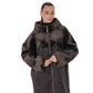 Hooded Eco-Suede Coat