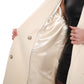 Premium 100% Australian Merino Wool Coat in Marshmallow