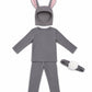 Grey Bunny Costume