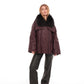 Eloise Genuine Fox Fur Down Coat