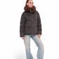Elisa Genuine Polar Fox Fur Cashmere Effect Down Coat