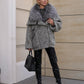 Alaska Outerwear Company Ares mohair parka with genuine fur trim and down fill