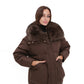 Michelle Genuine Fur Trim Down Parka