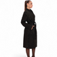 Noir Genuine Karakul Wool Overcoat