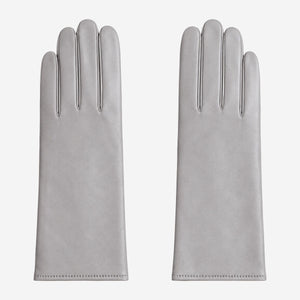 FC04 (grey) - Women's Italian cashmere lined leather gloves
