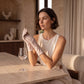 FC04 (rosewater) - Women's Italian cashmere lined leather gloves