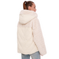 Montana Eco-Fur Down Fill Coat in Ivory