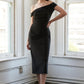 A BEAUTIFUL DAY PINSTRIPE MINI DRESS