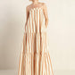 SWEET REMINISCENCE WOVEN MAXI DRESS