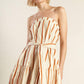 SWEET REMINISCENCE WOVEN MAXI DRESS
