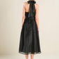 INVITATION TO LOVE WOVEN MIDI DRESS